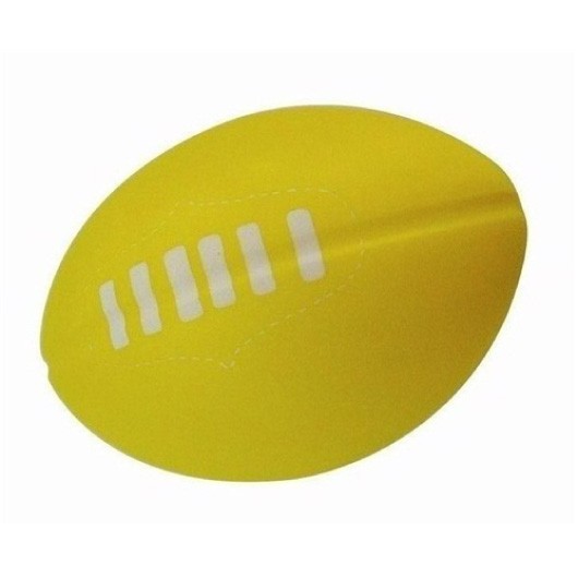 Stress footy balls yellow